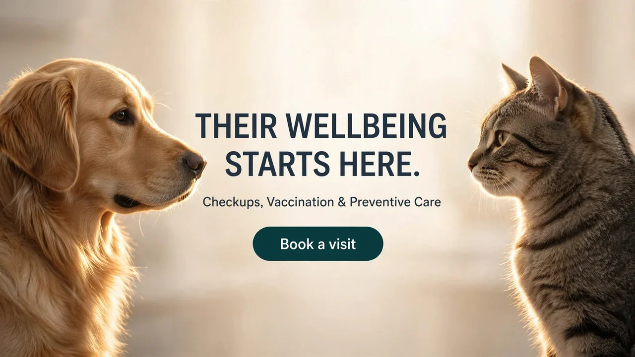 Veterinary clinic: checkups, vaccination and preventive care