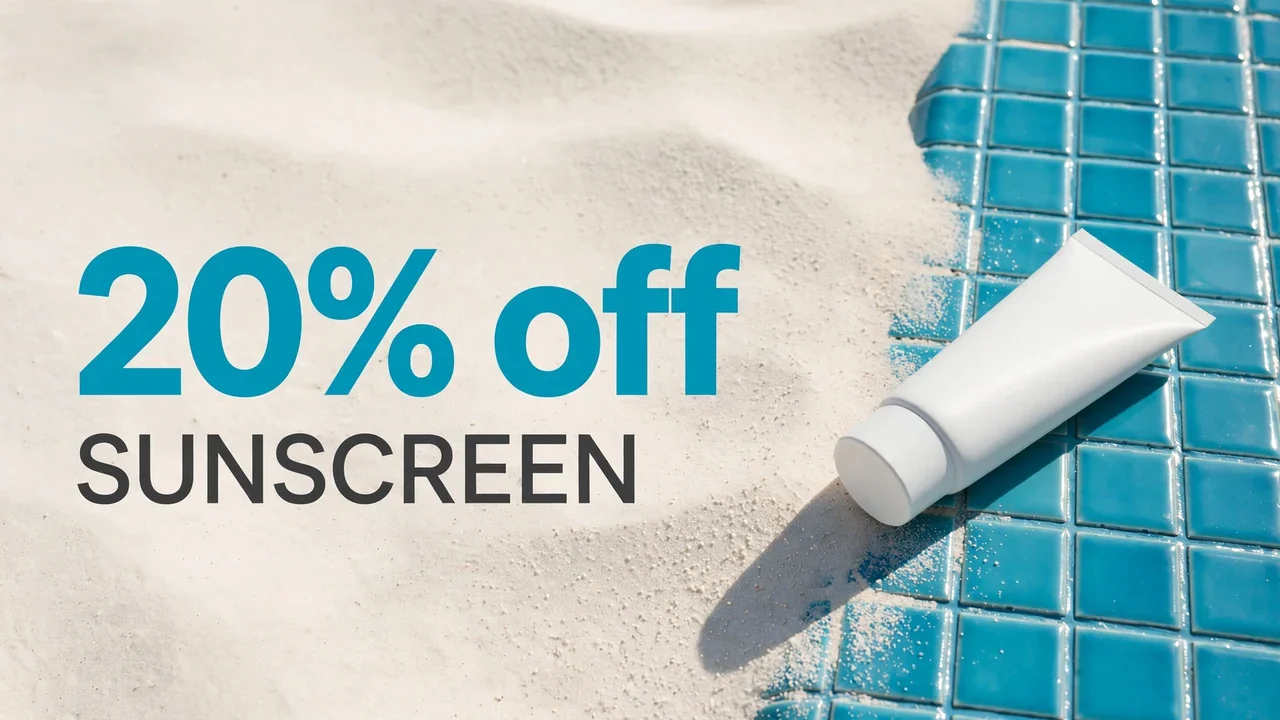 Sunscreen promotion