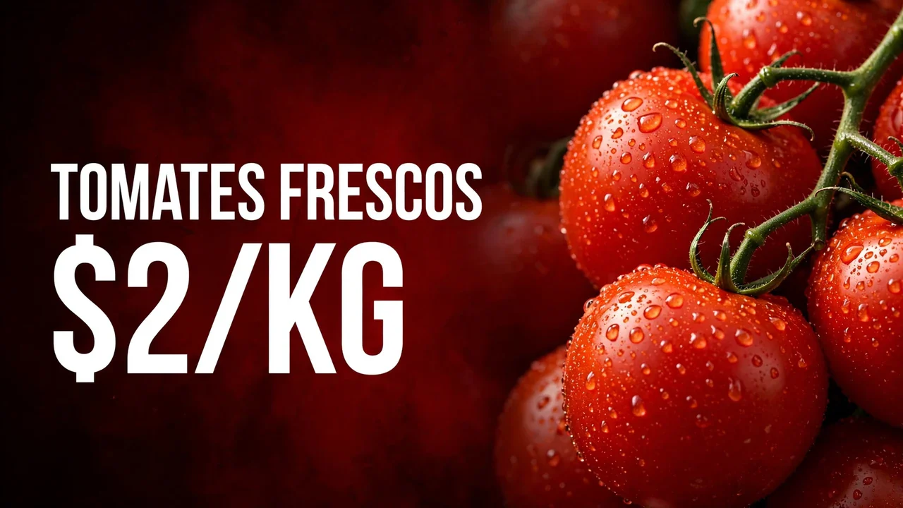 Oferta de tomates frescos